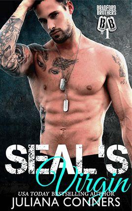 SEAL's Virgin by author Juliana Conners. Book One cover.