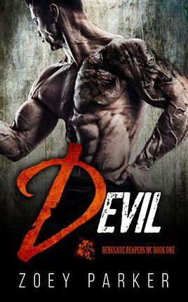 Devil by author Zoey Parker. Book One cover.