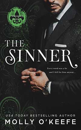 The Sinner by author Molly O'Keefe. Book One cover.