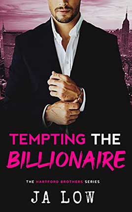 Tempting the Billionaire by author JA Low. Book One cover.