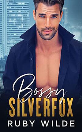 Bossy Silverfox by author Ruby Wilde book cover.