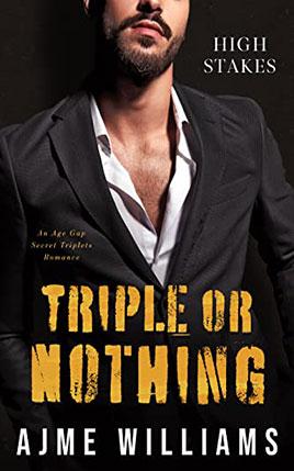Triple or Nothing by author Susan Rossini. Book Three cover.