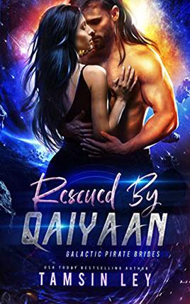 Rescued by Qaiyaan by author Tamsin Ley. Book One cover.