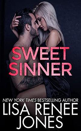 Sweet Sinner by author Lisa Renee Jones. Book Two cover.