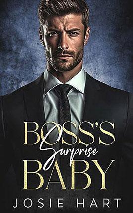 Boss's Surprise Baby by author Josie Hart book cover.