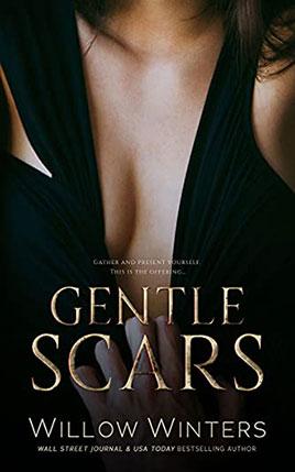 Gentle Scars by author Willow Winters. Book Two cover.