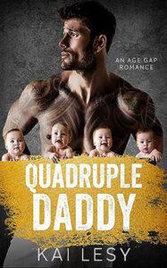 Quadruple Daddy by author Kai Lesy book cover.