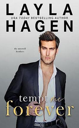 Tempt Me Forever by author Layla Hagen book cover.