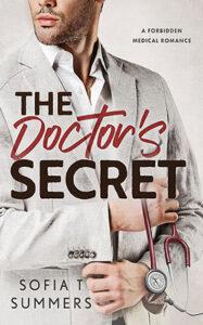 The Doctor's Secret by author Sofia T Summers book cover.