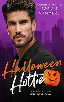 Halloween Hottie by author Sofia T Summers book cover.