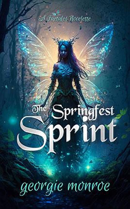 The Springfest Sprint by author Georgie Monroe book cover.