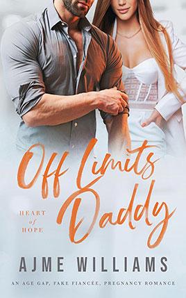 Off Limits Daddy by author Ajme Williams book cover.