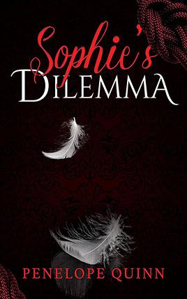 Sophie's Dilemma by author Penelope Quinn book cover.