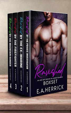 Ravished by author E.A. Herrick book cover.