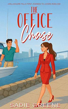 The Office Chase by author Sadie Greene. Book cover.